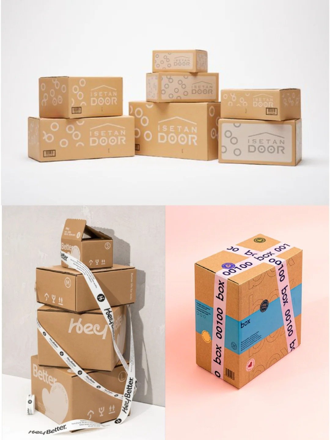 corrugated boxes
