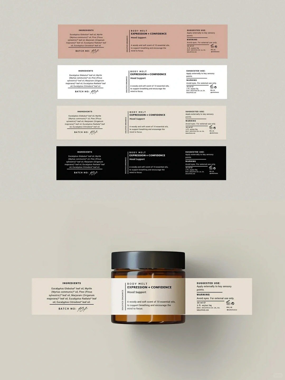 product labels