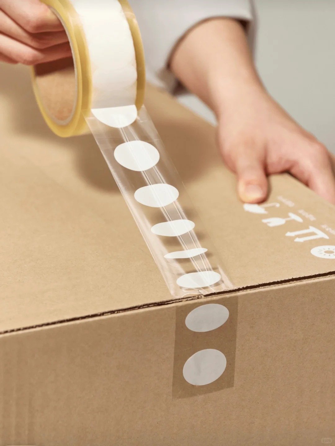 clear packing tape