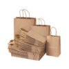 Eco Friendly Kraft Paper coffee takeout bags