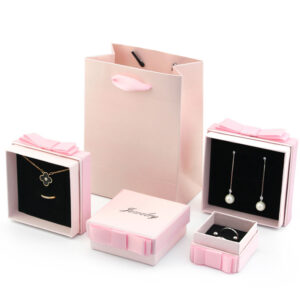 Custom Logo Luxury Jewelry Gift Boxes Packaging Sets