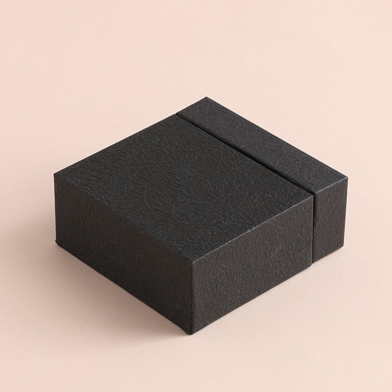 black jewelry box packaging