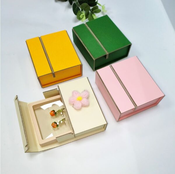 case portable travel zipper jewelry storage box