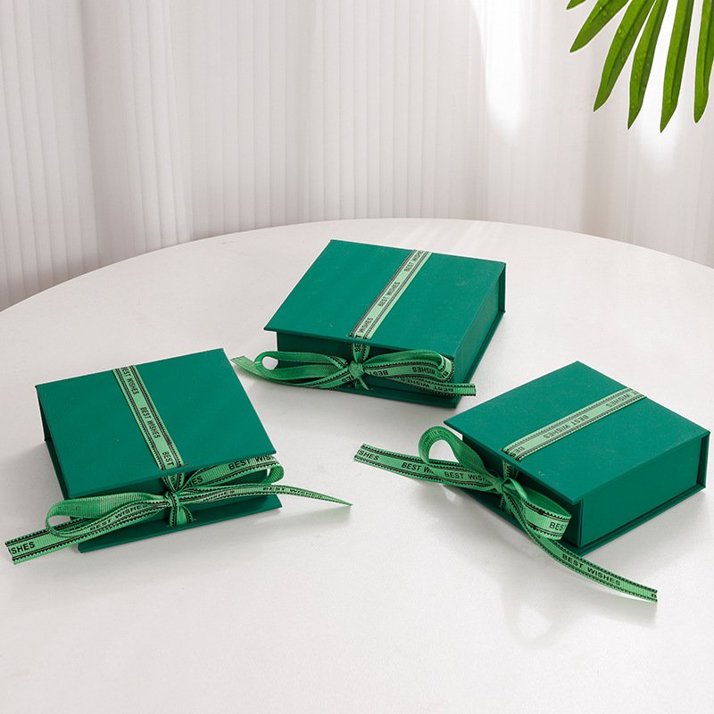 green jewelry boxes wholesale