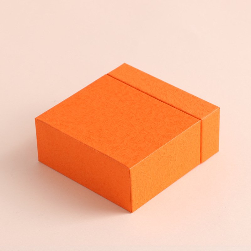orange jewelry box packaging