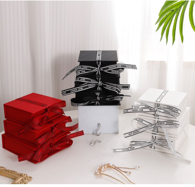 paper packing gift boxes rectangle jewelry boxes