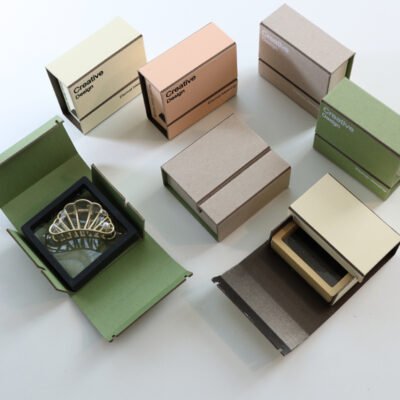storage box luxury velvet travel jewelry case