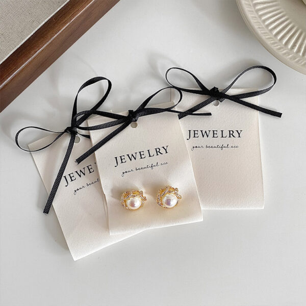 jewelry display card