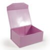 Purple foldable gift box