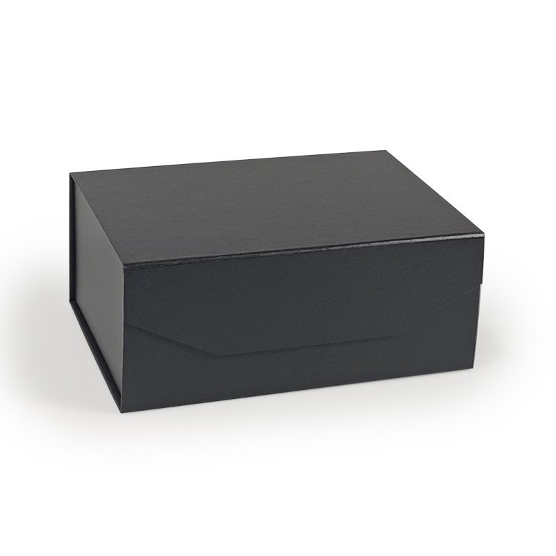Black folding magnet box