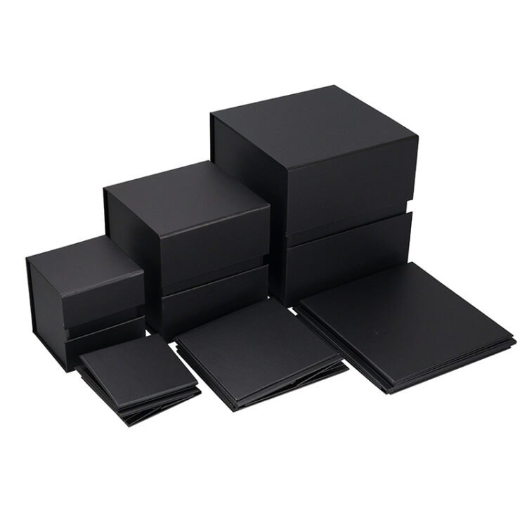 black fodable box