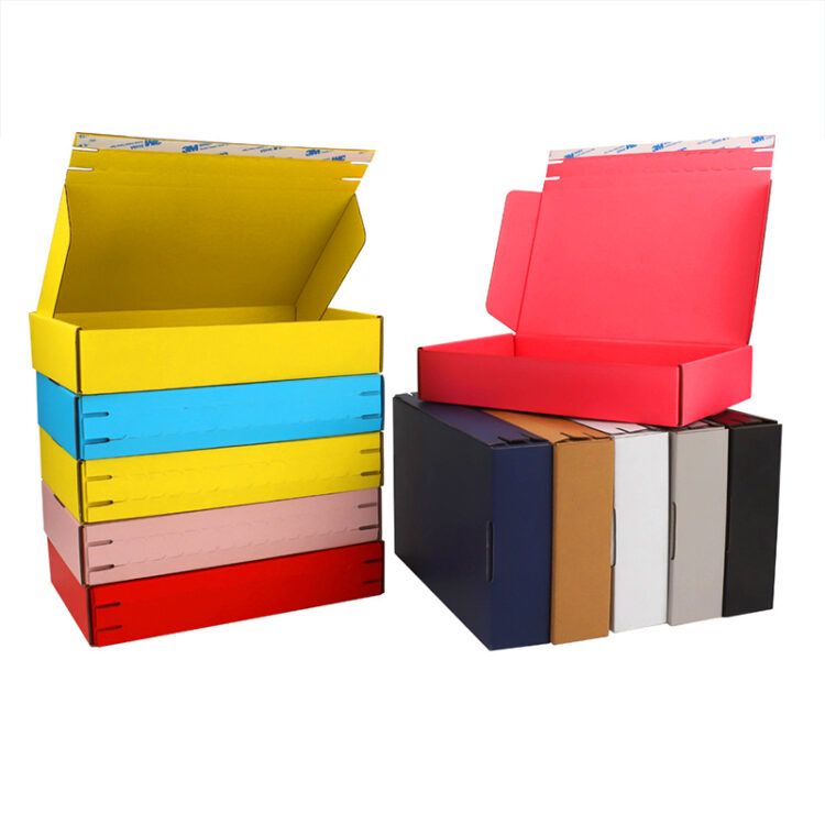 corrugated mailer zip box