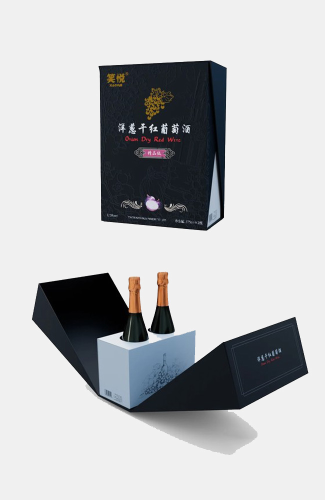 custom red wine