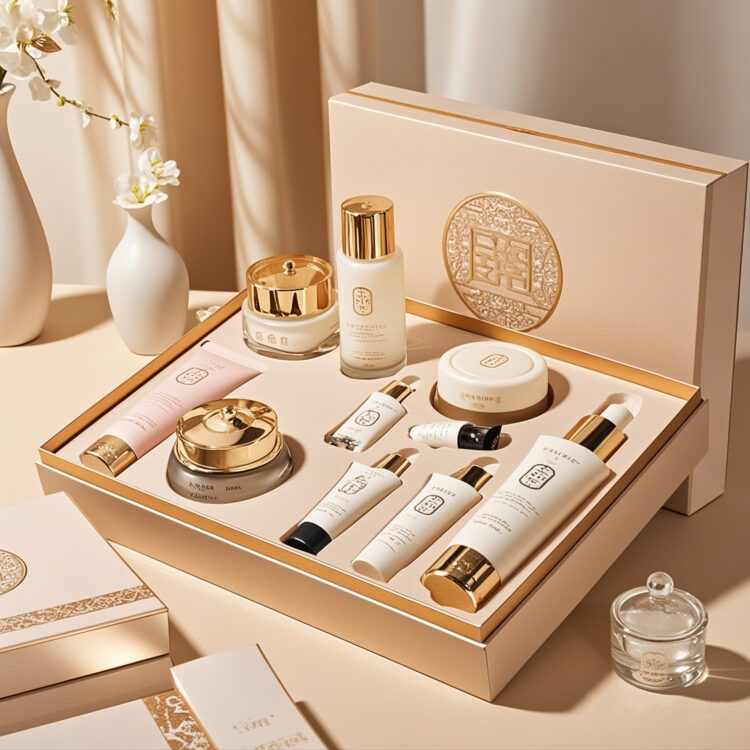 skincare set packaging