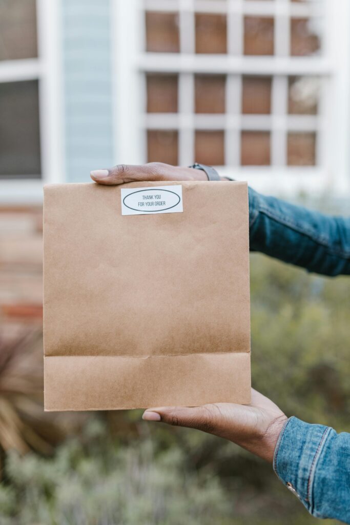 brown paper bag lunch bag