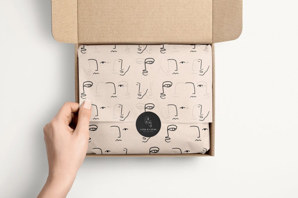 custom printed tissue paper